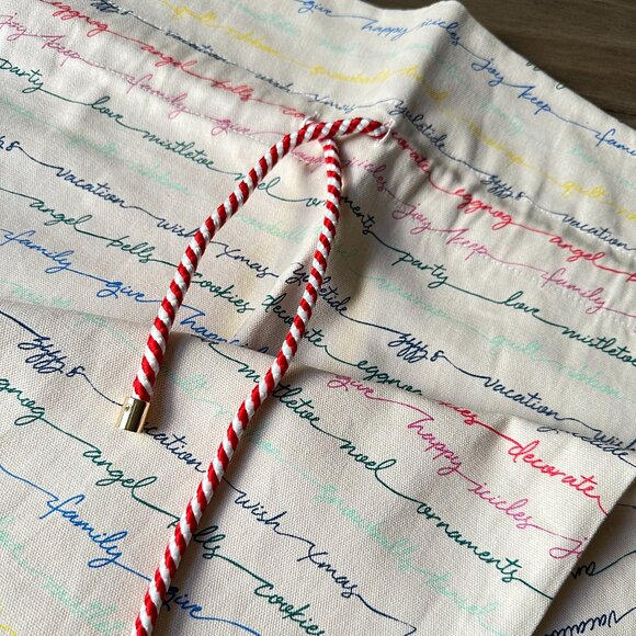 Keep Collective holiday canvas gift sack - Picture 1 of 4